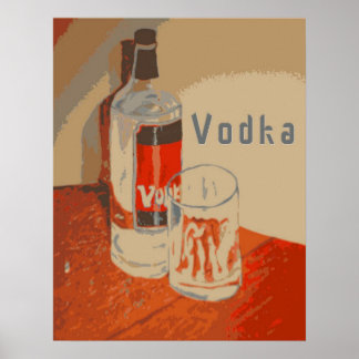 Poster de Anúncio Vodka
