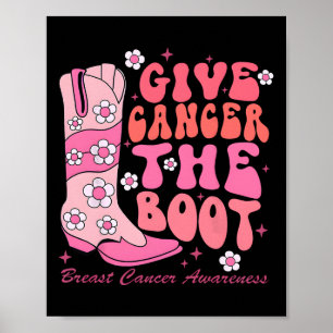 Poster Dê ao Cancer a consciência do Cancer de inicializa