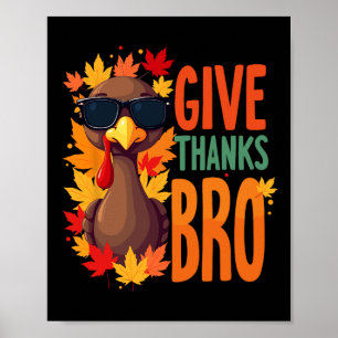 Poster Dê aos Obrigados um Obrigado de agradecimento para
