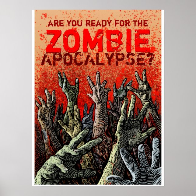 Poster de Apocalypse Zombie (Frente)