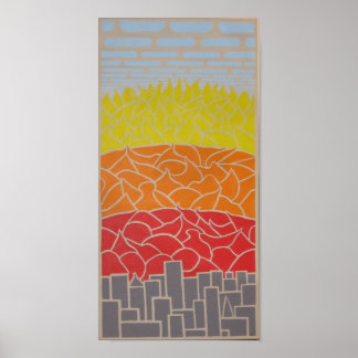 poster de aquecimento global