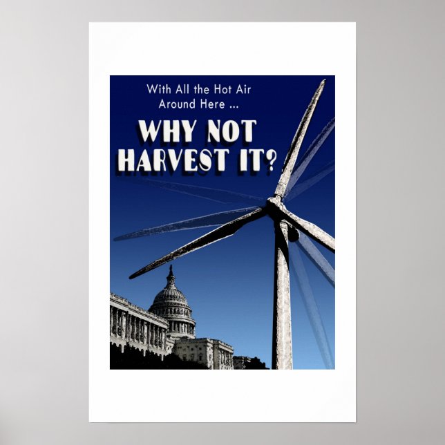 Poster de ar quente (Frente)