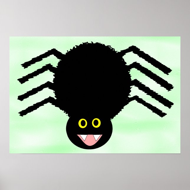 Poster de Aranha Negra (Frente)