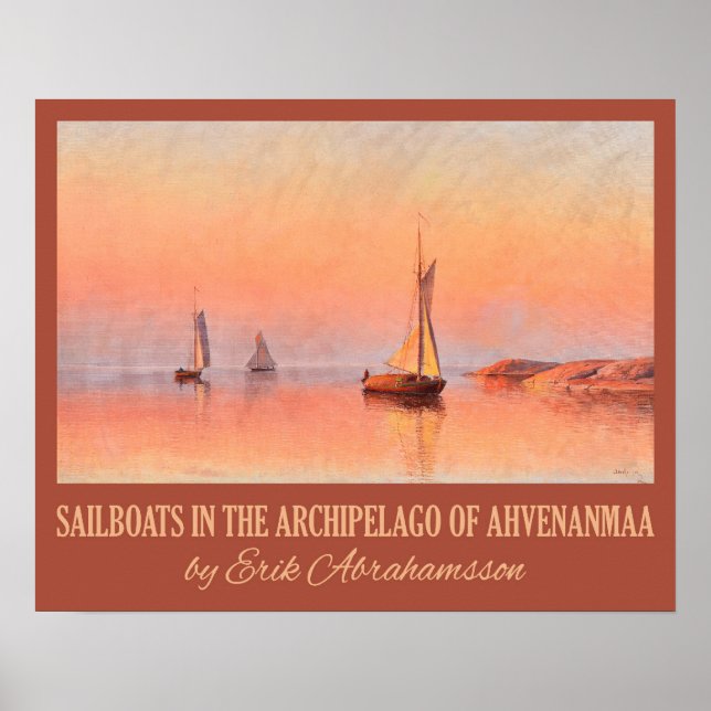 Poster de Arcos a vela de Abrahamsson (Frente)