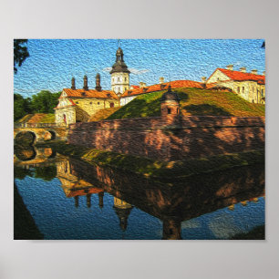 Poster de Arquitetura Natural do Palácio de Nesviz