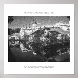 Poster de Arquitetura Natural do Palácio de Nesviz