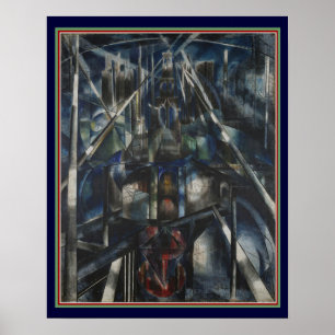 Póster De "art deco da ponte Brooklyn" por Stella 16x20