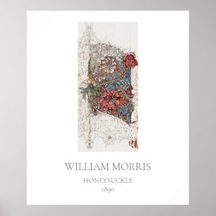 POSTER de ART: WILLIAM MORRIS: HONEYSUCKLE