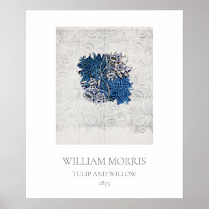 POSTER de ART : WILLIAM MORRIS : TULIP + WILLOW 18