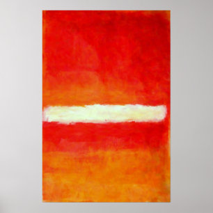 Poster de Arte Abstrato moderna - Estilo Rothko