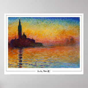 Poster de Arte Claude Monet Zedign nº 658-2