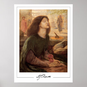 Poster de Arte Dante Gabriel Rossetti Zedign nº 4