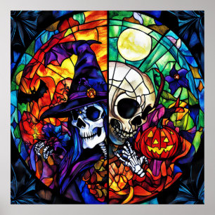 Poster de Arte de Bruxa Steampunk