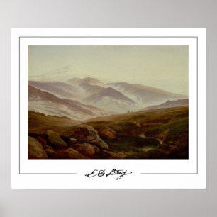 Poster de Arte de Caspar David Friedrich Zedign n