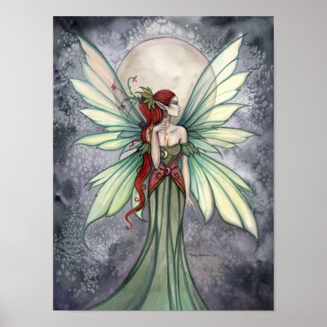 Poster de Arte de Fantasia da Fada Josephina (Frente)