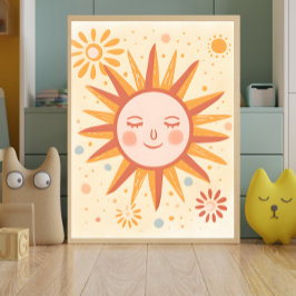 Poster de Arte de Muro de Sun