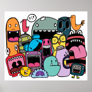 Poster de Arte de Parede de Arrasto de Ponta de Ma