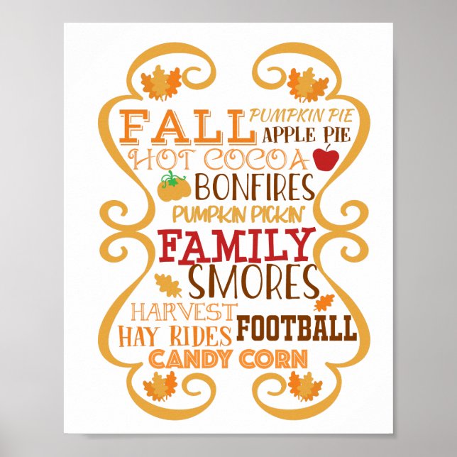 Poster de Arte do Metrô de Queda (Frente)