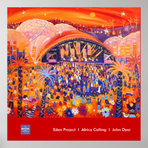 Poster de Arte: Eden Project LIVE 8, de John Dyer