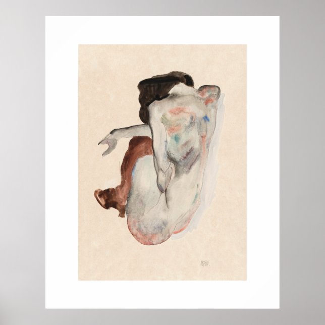 POSTER de ARTE: EGON SCHIELE : 1912 (Frente)