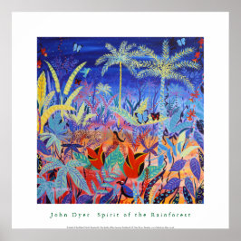 Poster de Arte: Espírito da Floresta Amazônica