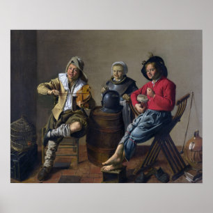 Poster de arte "Fazer Música" de Molenaer