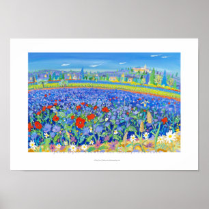 Poster de Arte: Flores para Mel, Provença. Cairann