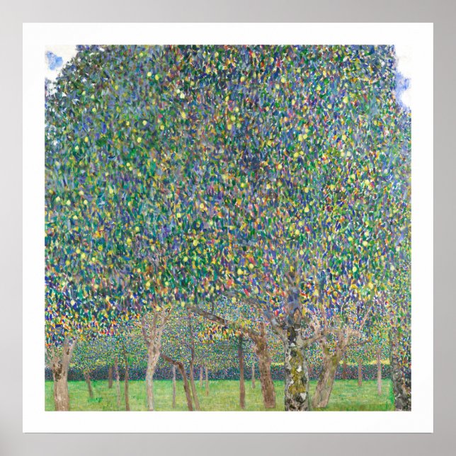 POSTER de ARTE : GUSTAV KLIMT : PEAR TREE 1903 (Frente)