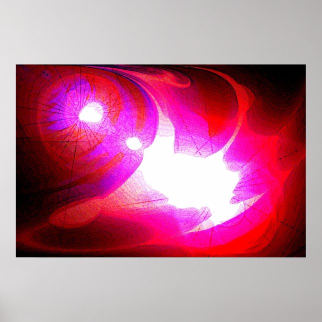 Poster de arte Impressão de arte digital Abstrato  (Frente)