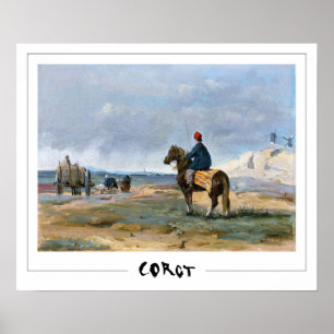 Poster de Arte Jean-Baptiste-Camille Corot Zedign 