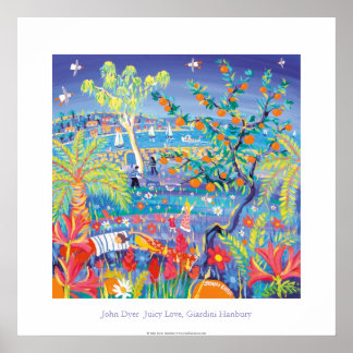 Poster de Arte: Juicy Love, Giardini Hanbury Itáli