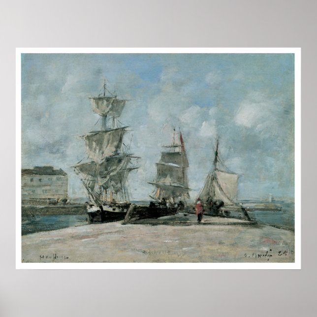 Poster de arte marítima ou Impressão (Frente)
