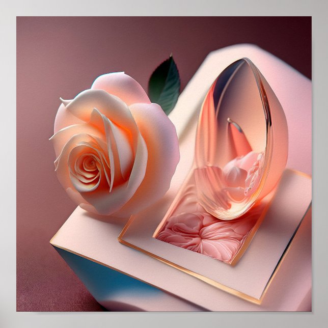 Poster de Arte (Matte / Quadrado) (Frente)