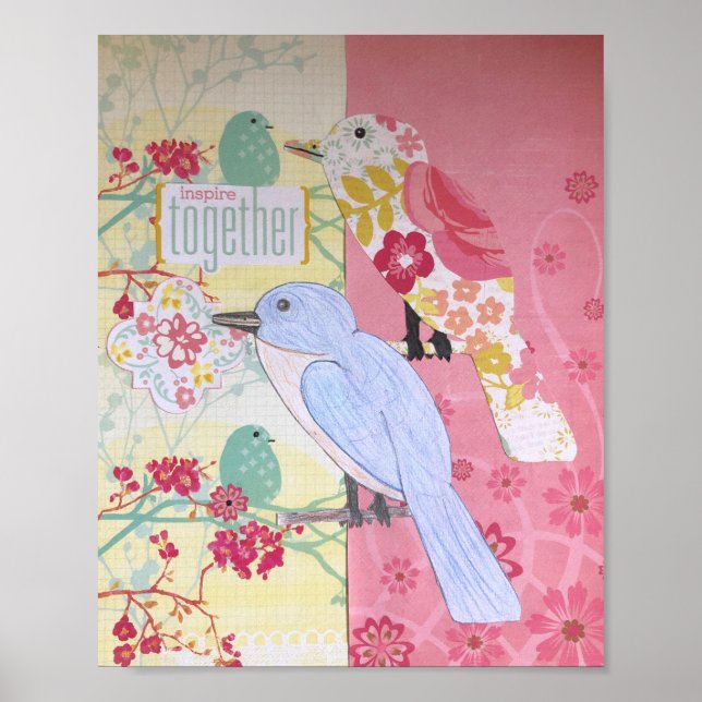 Poster de Arte Mídia Misturada (Frente)