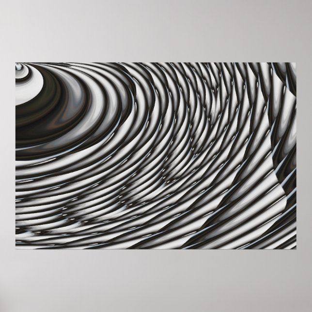 Poster de Arte Moderna Contemporânea de abstrato A (Frente)