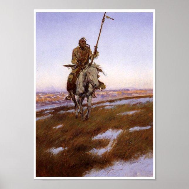 Poster de Arte Nacional Indígena (Frente)