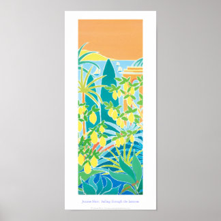 Poster de Arte: Navegando pelos limões