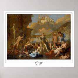 Poster de Arte Nicolas Poussin Zedign #245