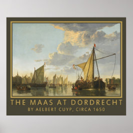 Poster de arte "O Maas" de Cuyp