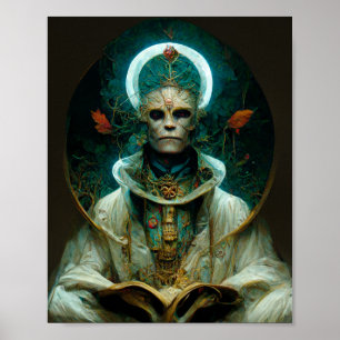 Poster de Arte Sci-Fi Fantasy