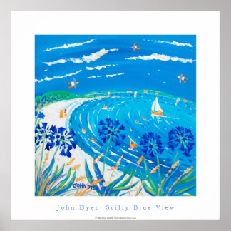Poster de Arte: Scilly Blue View, Tresco