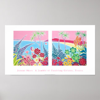 Poster de Arte: Tresco, Ilhas de Scilly, Cornualha