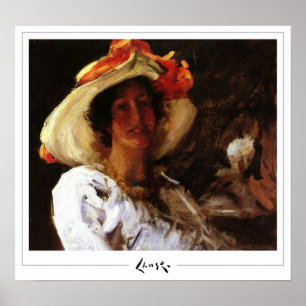 Poster de Arte William Merritt Chase Zedign nº 26