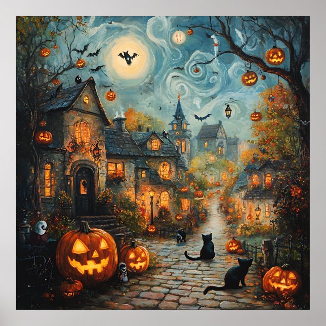 Poster de Artes da Vila Ghost (Frente)