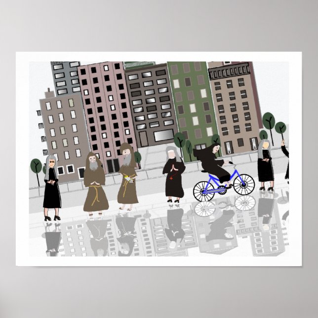 Poster de Artes e Monges Católicos (Frente)