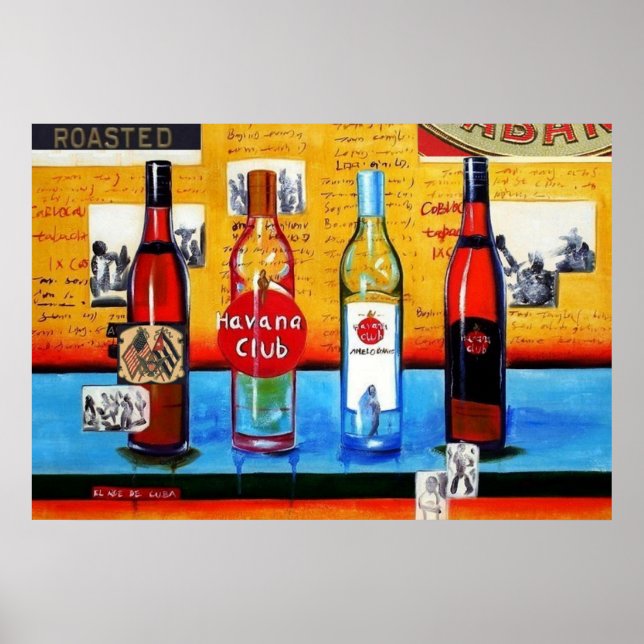 Poster de Arum Rum Cubano (Frente)