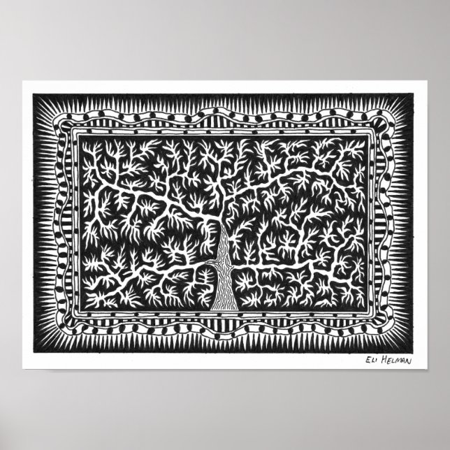 Poster de Árvore Cantante (Frente)