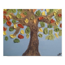 Poster de árvore colorida