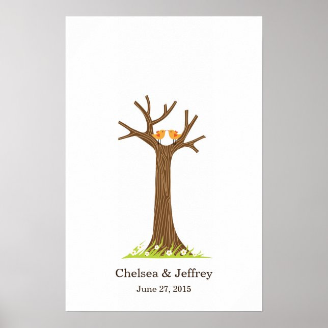 Poster de Árvore de Impressão Digital (Doce) (Frente)