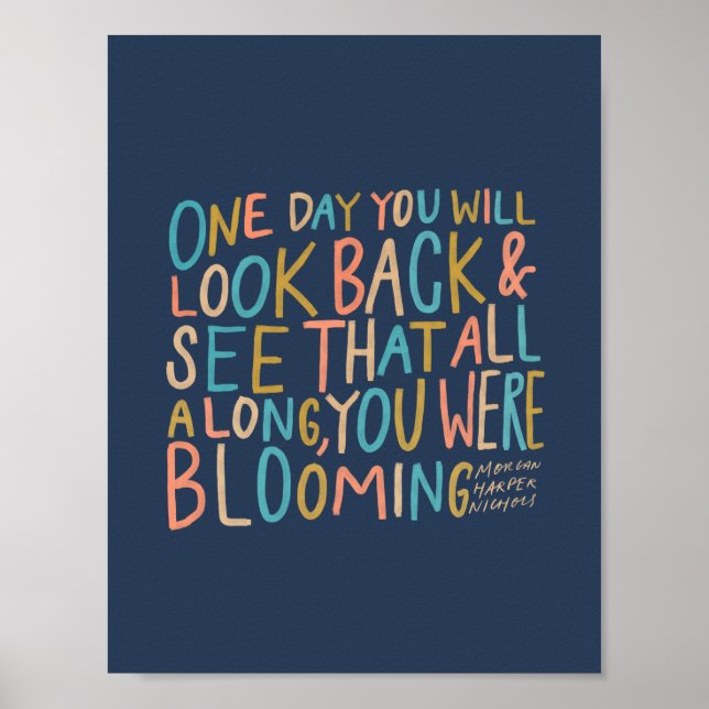 Poster de aspas inspiradoras (Frente)